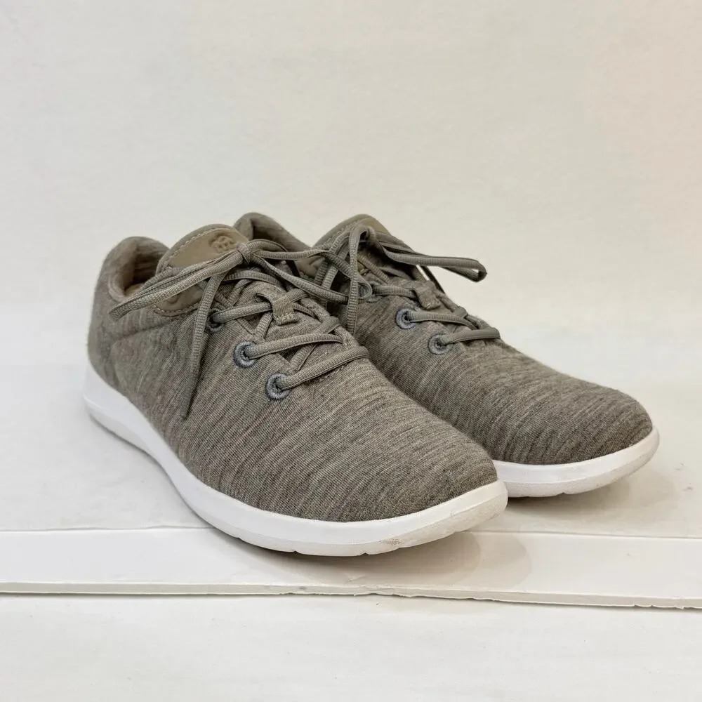 Merinos Womens Lace Up Casual Sneaker Lightweight Merino Wool Comfort Size 10